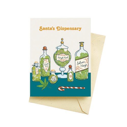 Santas Dispensary Holiday Card
